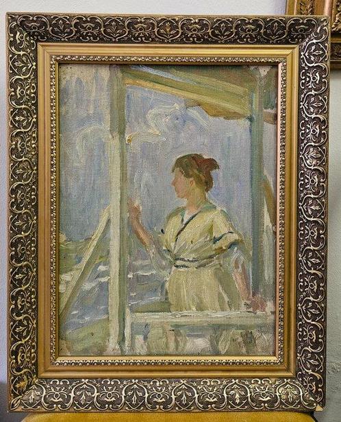 Richard Pollak Karlin ( 1867-1945), Toegeschreven aan -, Antiek en Kunst, Kunst | Schilderijen | Klassiek