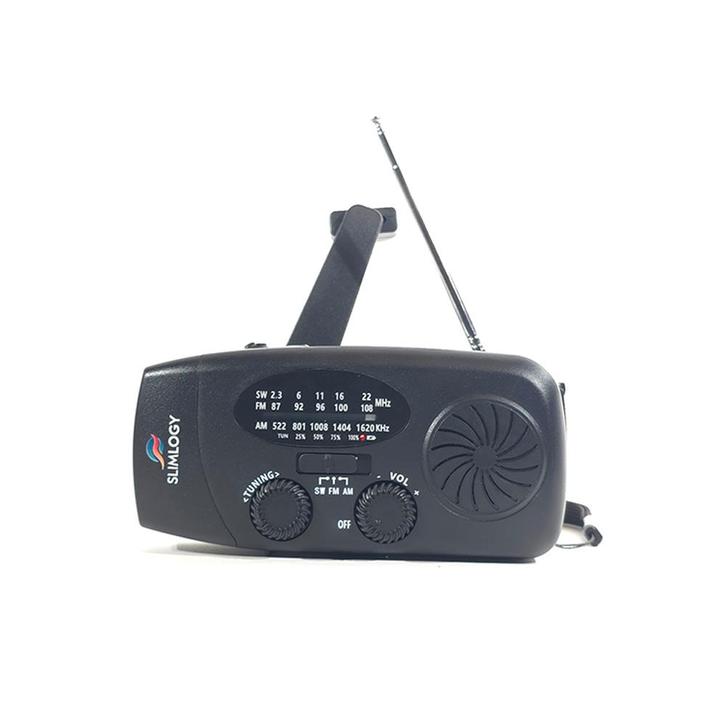 Slimlogy R3 Mini 2000 mAh Noodradio & Nood Zaklamp – Laadbaa, Telecommunicatie, Powerbanks, Nieuw, Ophalen of Verzenden