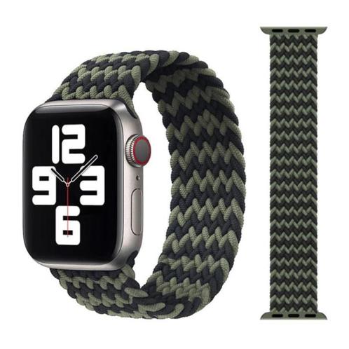 Gevlochten Nylon Bandje voor iWatch 42mm / 44mm  (Medium) -, Handtassen en Accessoires, Smartwatches, Nieuw, Verzenden