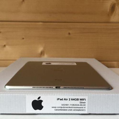 Apple iPad 9.7 Air 2 64GB WiFi (4G) white silver + garantie, Informatique & Logiciels, Windows Tablettes, Enlèvement ou Envoi