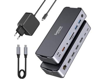 Veiling - USB-C Docking Station met 65W 15 in 1 docking stat