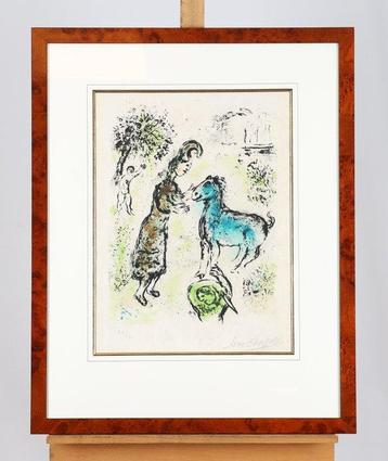 Marc Chagall (1887-1985) - Athéna et le Cheval (Athena and
