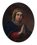 Scuola Lombarda (XIX-XX) - Madonna, Antiek en Kunst