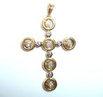 Hanger - 18 karaat Geel goud - 0.65ct. tw. Diamant, Handtassen en Accessoires, Antieke sieraden