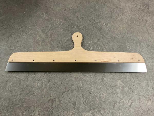 Veiling - 6x Spackmes rvs met multiplex handgreep 60cm, Doe-het-zelf en Bouw, Schildersmaterialen