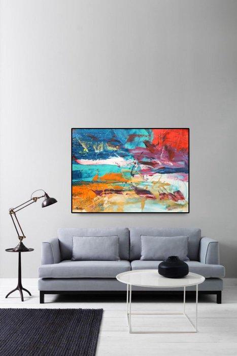 Monteluna - Acquario (100x70), Antiek en Kunst, Kunst | Schilderijen | Modern