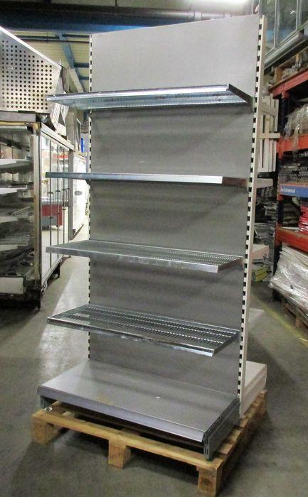 Tego Wandstelling met gegalvaniseerde draadlegborden,, Zakelijke goederen, Kantoor en Winkelinrichting | Magazijn, Stelling en Opslag