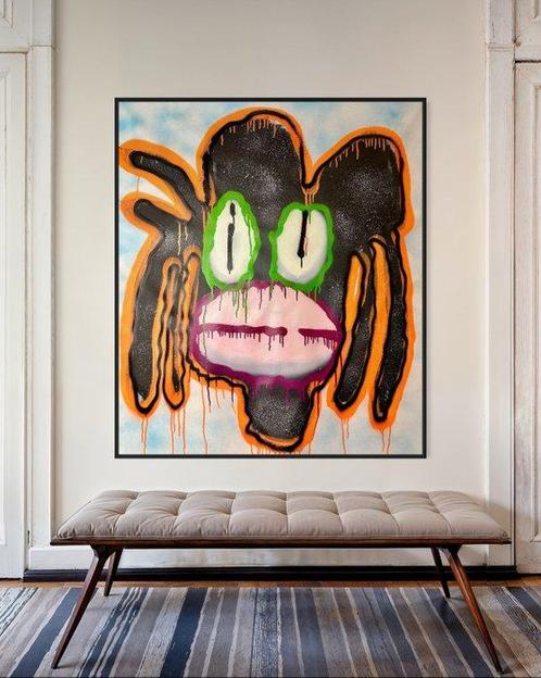 Timo Wedell (1994) - Bob Marley Like Basquiat - XL, Antiek en Kunst, Kunst | Schilderijen | Modern