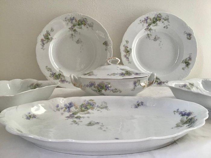 Thomas & Ens (Th. U. E.) - Service de dîner (6) - Bols à, Antiquités & Art, Antiquités | Verre & Cristal