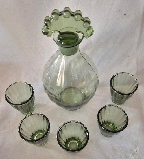 Glasfabriek Leerdam - A.D. Copier - Karaf (7) - Glas -, Antiek en Kunst, Kunst | Designobjecten