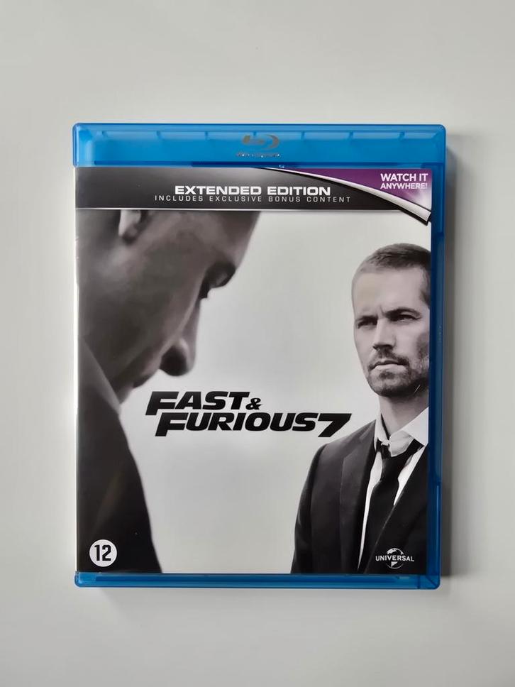 FAST & FURIOUS 7 (BLURAY), Cd's en Dvd's, Blu-ray, Gebruikt