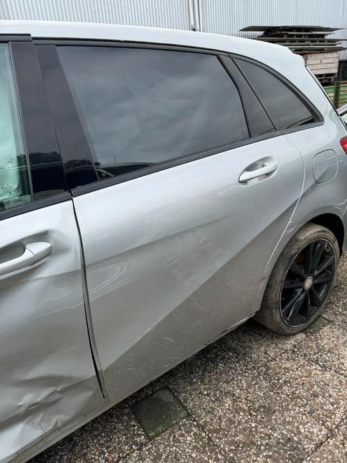 Portier linksachter Mercedes B-klasse w246 Zilver, Auto-onderdelen, Carrosserie, Gebruikt, 3 maanden garantie, Mercedes-Benz, Ophalen of Verzenden