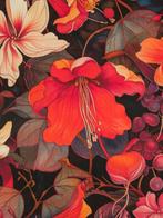 Gratis verzending! TexStilArt - ROSALIA - 3,00 x 3,00 meter