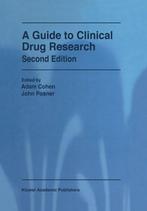 A Guide to Clinical Drug Research 9780792361725 Adam Cohen, Verzenden, Gelezen, Adam Cohen