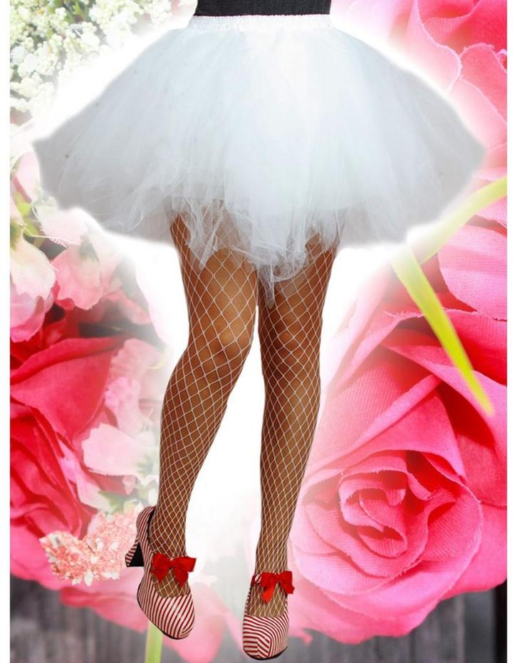 Tutu deluxe wit, Hobby en Vrije tijd, Feestartikelen, Ophalen of Verzenden