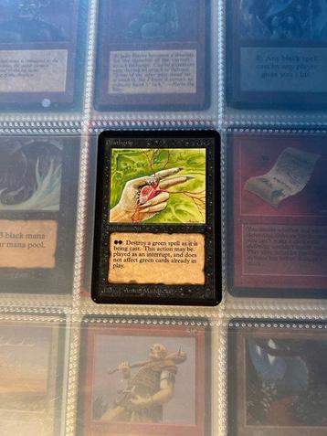 Alpha - 1 Card - Magic: The Gathering - Deathgrip, Hobby & Loisirs créatifs