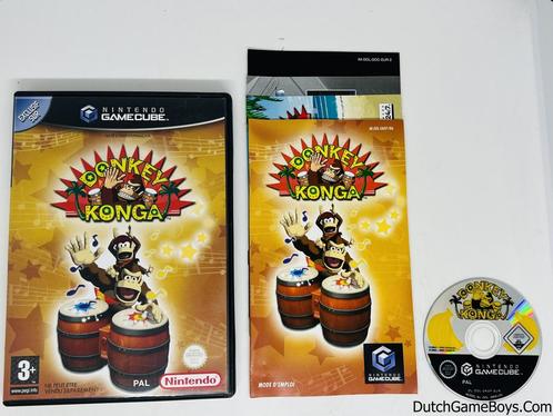 Nintendo Gamecube - Donkey Konga - FRA (1), Games en Spelcomputers, Games | Nintendo GameCube, Gebruikt, Verzenden