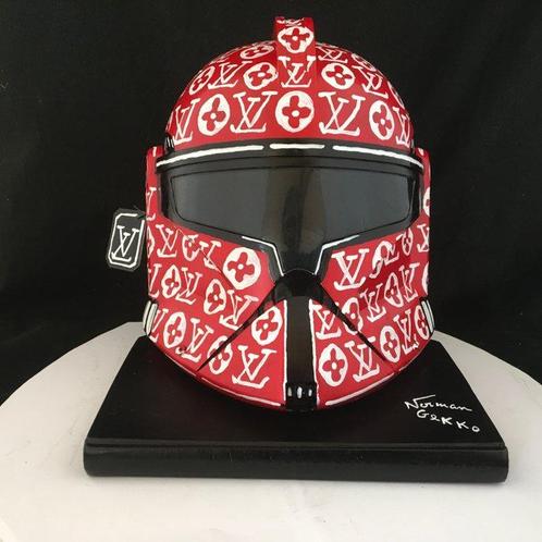 Norman Gekko (XX-XXI) - Louis Vuitton Stormtrooper Gold, Antiek en Kunst, Kunst | Schilderijen | Modern