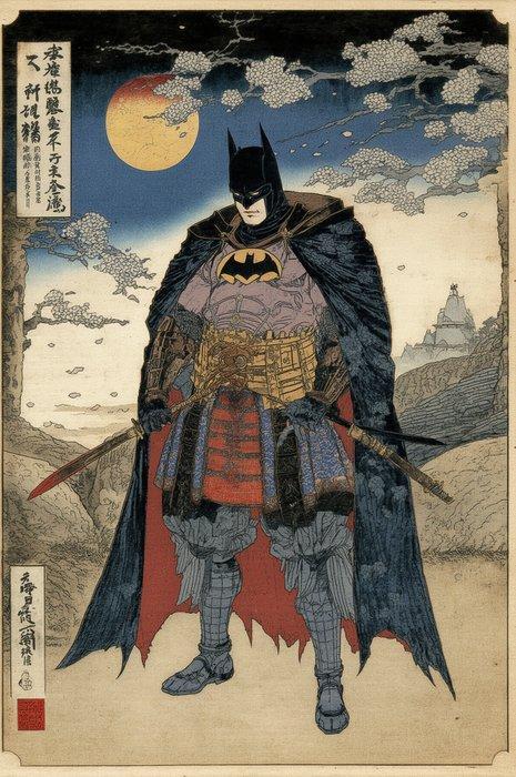 Sato Hageshi - Shogun of Justice – Batman - Pop Art - Signed, Games en Spelcomputers, Spelcomputers | Overige Accessoires