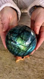 labradoriet Sphere - zilver - groenachtig zeldzame kleuren -, Nieuw