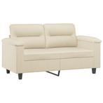 2-zit zetel kunstleer | OP = OP | Creme, Verzenden, 150 tot 200 cm, 75 tot 100 cm, Modern