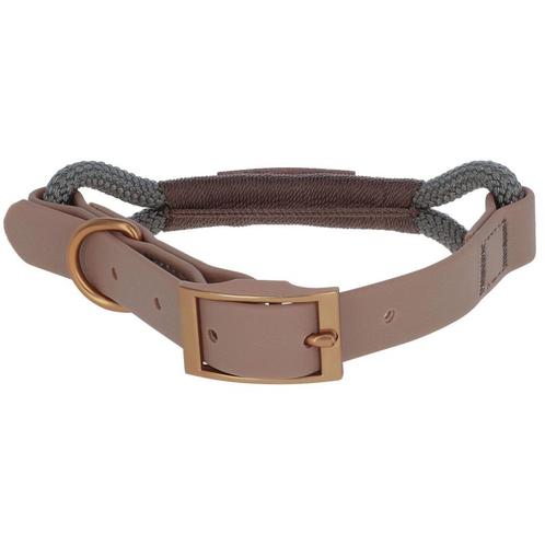 Collar monte carlo, brown/ grey, 8mm x 30 - 40 cm - kerbl, Dieren en Toebehoren, Honden-accessoires, Nieuw