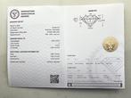 1 pcs Diamant (Natuurlijk) - 0.50 ct - Rond - E - VVS2 -, Handtassen en Accessoires, Edelstenen, Nieuw