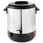 Verwarmde Drankendispenser | RVS/Zwart | 25L | 30°C/110°C |, Verzenden, Nieuw in verpakking