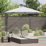 vidaXL Cantilever bananenparasol Zand 294 x 294 x 248 cm, Tuin en Terras, Verzenden, Nieuw