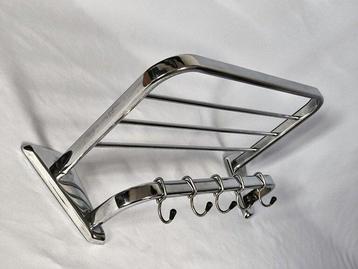 Porte-manteau - Chromé(e), Fer - Bauhaus