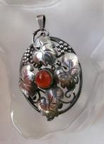 Argent, Cornaline - Pendentif - Art nouveau