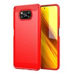 Xiaomi Poco X3 Pro Hoesje - Carbon Fiber Textuur Shockproof, Verzenden