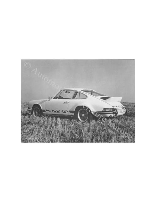 1973 PORSCHE 911 2.7 CARRERA RS PERSFOTO, Livres, Autos | Brochures & Magazines