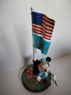 Disney - Beeld, Mickey Mouse reporter in Amerika - 34 cm -, Verzamelen, Nieuw