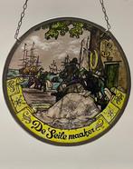 Vitrail (3) - Stained-glass window hangers - 1920-1930, Antiek en Kunst