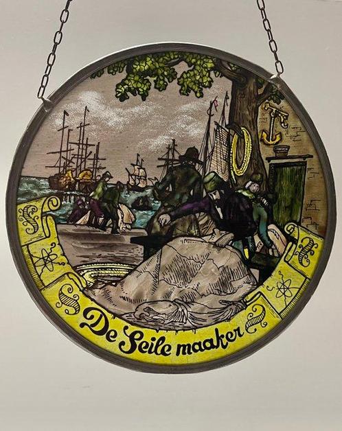 Vitrail (3) - Stained-glass window hangers - 1920-1930, Antiek en Kunst, Antiek | Overige Antiek