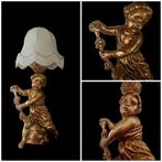 Lampe - Bois - Putto, Antiek en Kunst