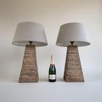 Lamp - Rieten tafellampen in mid-century-stijl - Rattan -