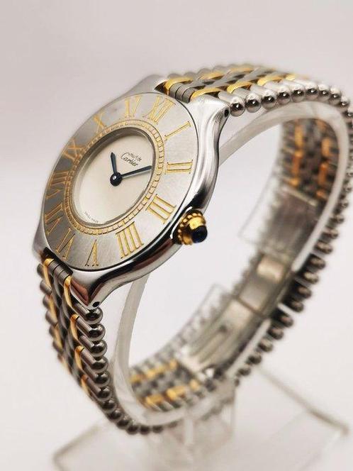 Cartier - Must de Cartier 21 - 123000P - Dames - 1990-1999, Handtassen en Accessoires, Horloges | Heren