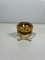 Bureauklok, Wekker - Cartier - Metaal, Verguld - 1970-1980, Antiek en Kunst