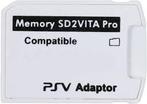 Memory SD2VITA Pro Micro SD PSV Adaptor, Games en Spelcomputers, Spelcomputers | Sony PlayStation Vita, Ophalen of Verzenden, Zo goed als nieuw