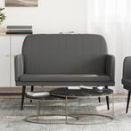 vidaXL Bankje 107x80x81 cm kunstleer grijs, Verzenden, Nieuw