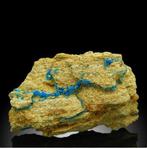 XXL Natuurlijk, Levendige Chalcanthiet op Zandsteen Kristal