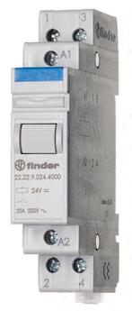 Finder 22.22 Double NO Relais Industriel 20A 12VDC -, Bricolage & Construction, Verzenden