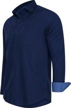 2dekans | Cappuccino Italia - 2XL - Overhemd - Blauw, Kleding | Heren, Ophalen of Verzenden, Nieuw