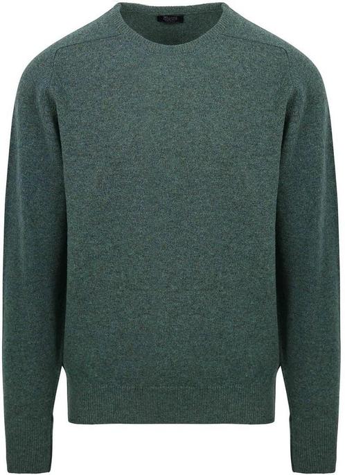 William Lockie Lamswol Middengroen maat Maat 48/50 (M) Heren, Kleding | Heren, Truien en Vesten, Groen, Nieuw, Maat 48/50 (M)