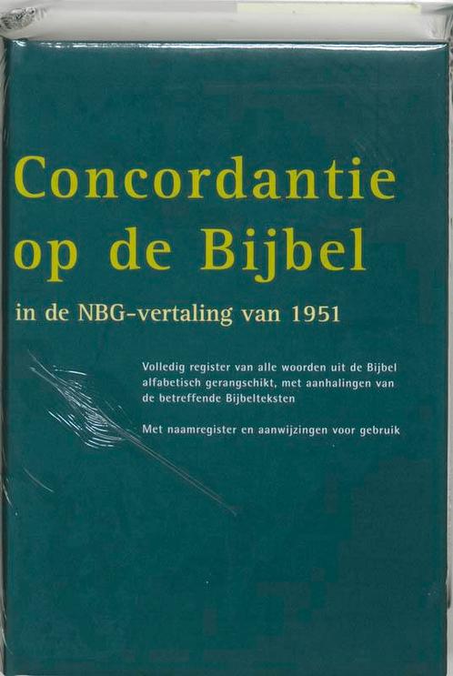 Concordantie op de Bijbel in de nieuwe vertaling van het, Livres, Religion & Théologie, Envoi