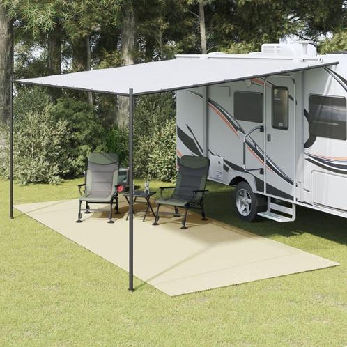 vidaXL Kampeerkleed 5,5x2,5 m crèmekleurig, Caravanes & Camping, Accessoires de tente, Envoi