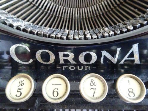 Corona 4 - Schrijfmachine - 1920-1930, Antiek en Kunst, Kunst | Designobjecten