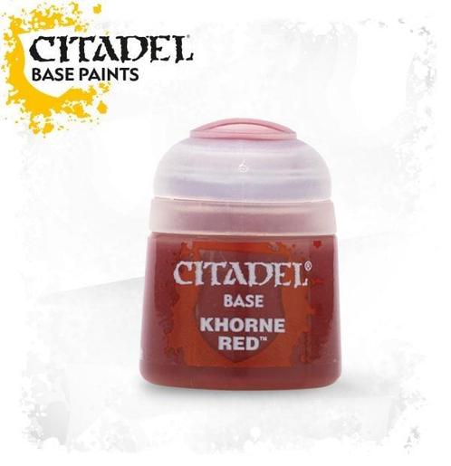 Citadel Base Khorne Red 12 Ml (Warhammer Nieuw), Hobby en Vrije tijd, Wargaming, Ophalen of Verzenden